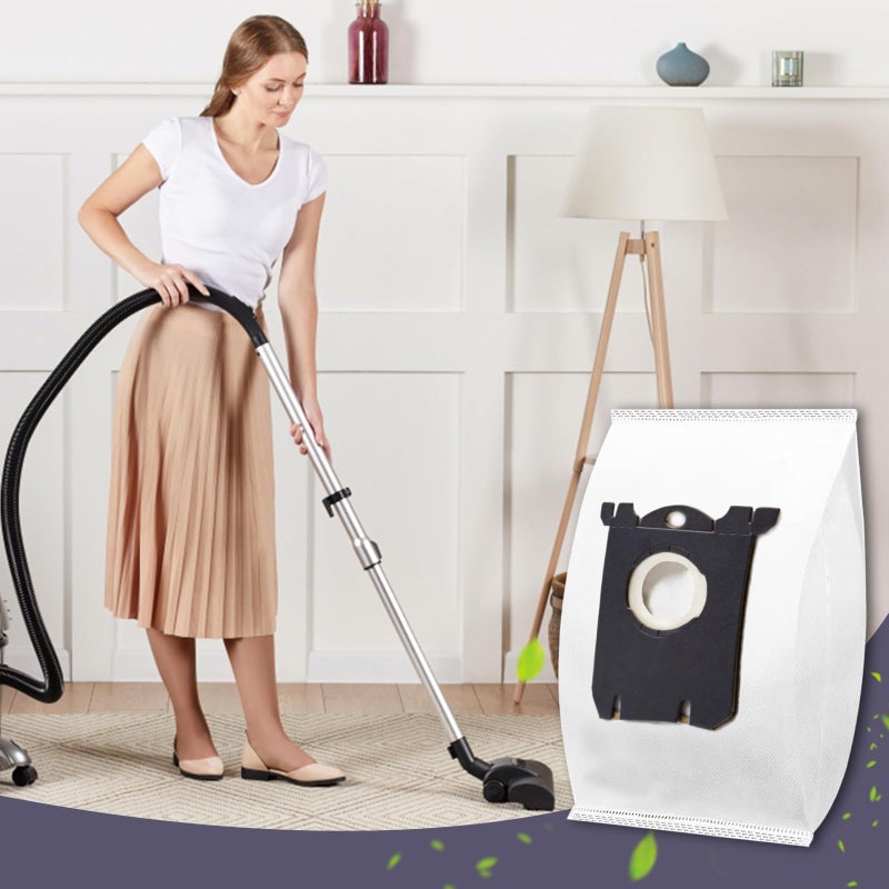LeadCon 12 Pack Type EL200F S-bag Classic Vacuum Cleaner Bags Compatible with Electrolux Canister Models EL6985, EL6988, EL6989 and EL70201 - Image 3